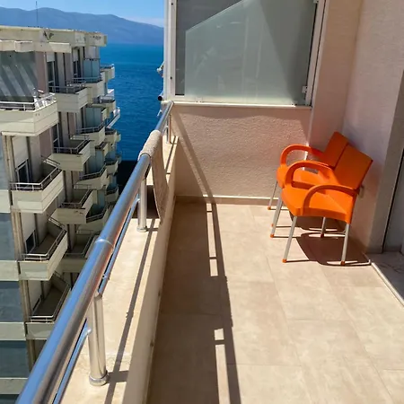 Apartamento Bright Sea View Apartment With Balcony Liro Beach Uje I Ftohte Vlore *